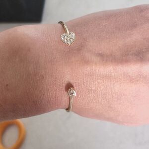 New Heart Gold Bracelet 